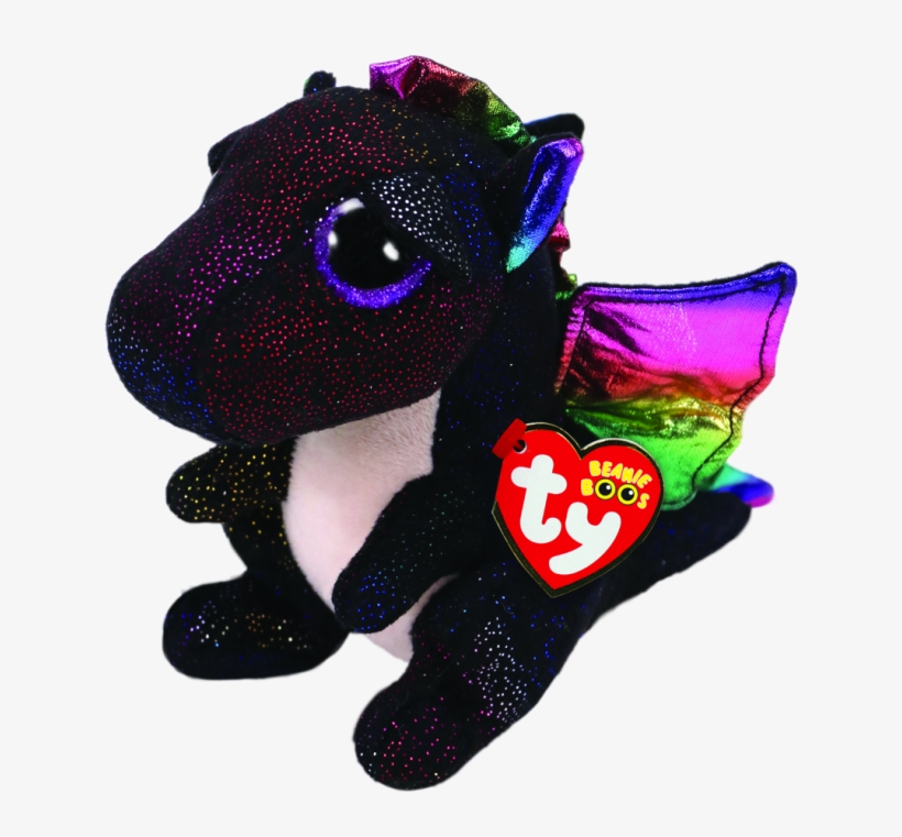 Beanie Boos Regular Anora - Black Dragon Beanie Boo, transparent png download
