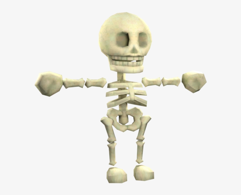 Download Zip Archive - Mario Galaxy Death Skeleton, transparent png download