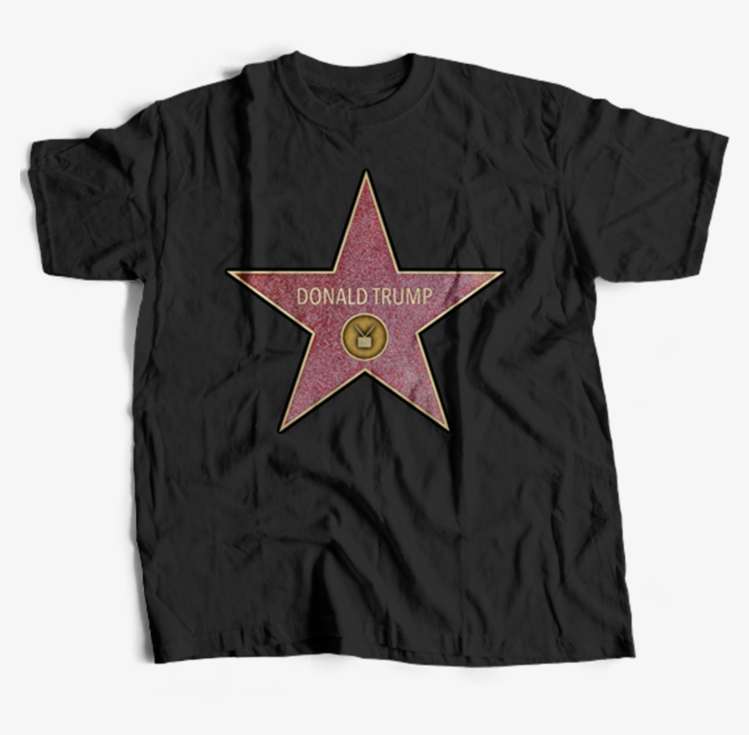 Trump Hollywood Star T-shirt - I Love Thessaloniki, transparent png download