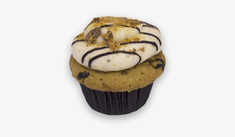 Butterfinger Pieces Baked Inside Our Signature Vanilla - Cupcake, transparent png download