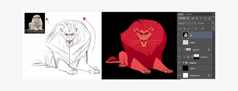 The Whole Kitten And Kaboodle For $5/month You Want - Daily Cat Drawings Lion, transparent png download