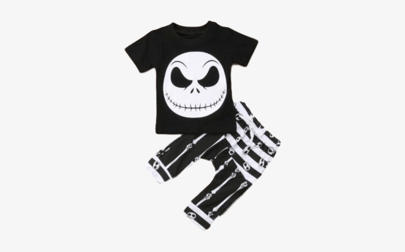 Scary Halloween Graphic T-shirt And Pants 2 Piece Set - Clothing, transparent png download