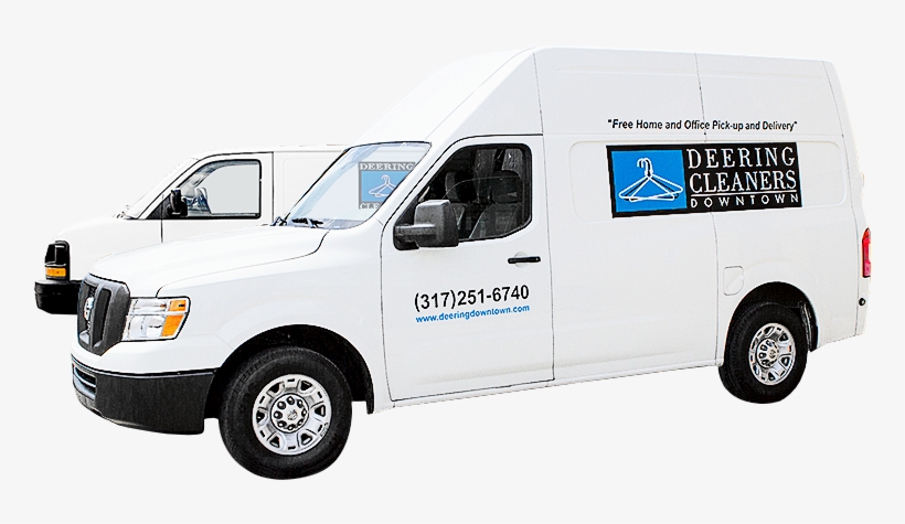 100% Free Service For Pickup And Delivery - Laundry Delivery Truck, transparent png download