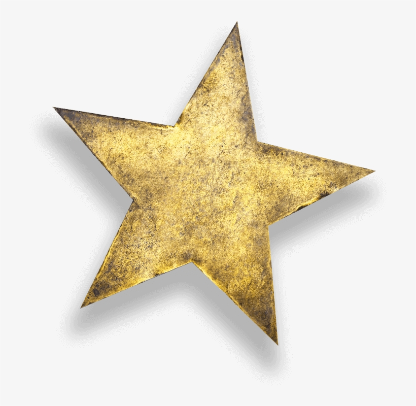Hollywood Star - Hollywood Walk Of Fame, transparent png download
