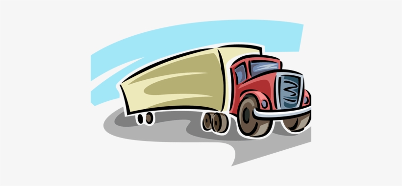 Delivery Truck Vector Png - Vector Graphics, transparent png download