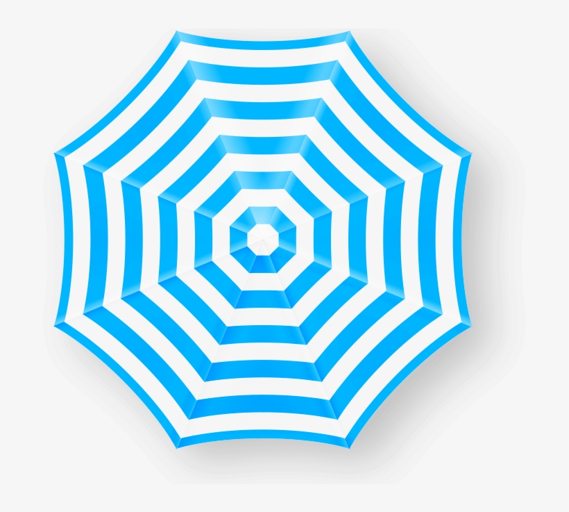 Patio Page 2017 - Beach Umbrella Top View, transparent png download