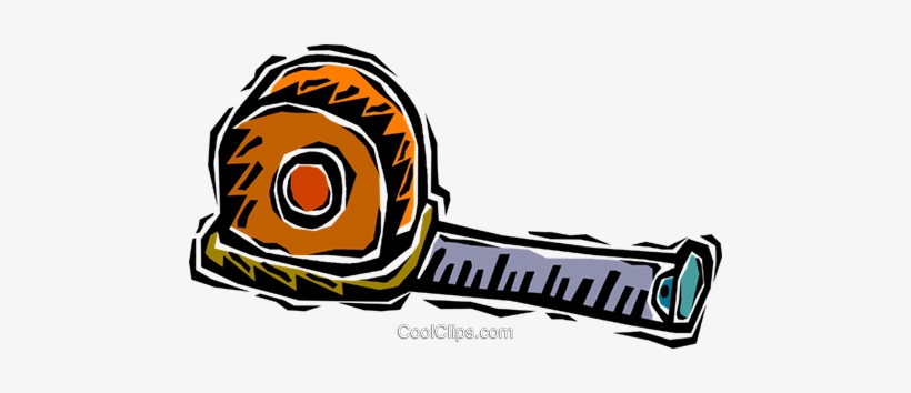 Measuring Tape Royalty Free Vector Clip Art Illustration, transparent png download