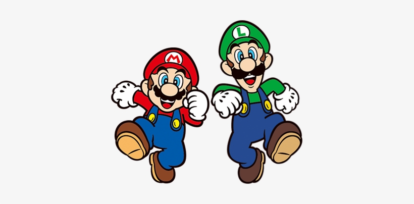 Picture Black And White Library D Render By Banjo On - Mario And Luigi 2d, transparent png download
