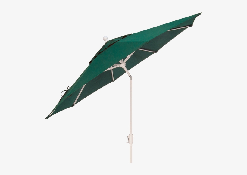 9' Market Umbrella Auto Tilt - Umbrella, transparent png download