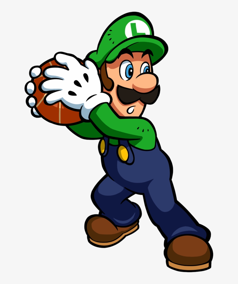 Clipart Resolution 651*899 - Mario Sports Mix Luigi, transparent png download