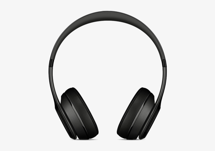 Beats-headphones - Solo 2 Headphones Black, transparent png download