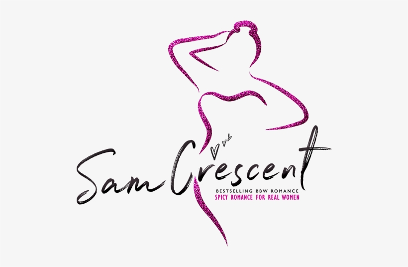 Sam Crescent Branding Logo Pink Small Wide - Illustration, transparent png download