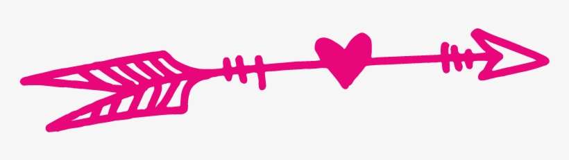 Pink Arrow Divider - Pink Arrow, transparent png download