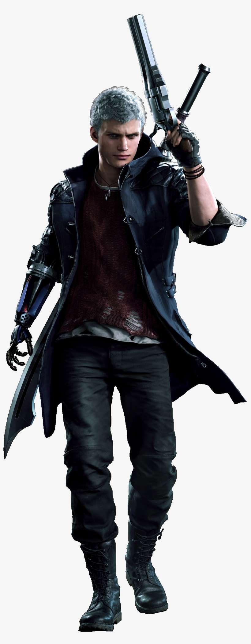 Image Result For Nero Devil May Cry - Devil May Cry 5 V, transparent png download