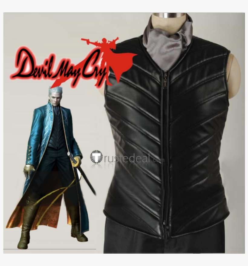 Devil May Cry Iii 3 Vergil Cosplay Costume, transparent png download
