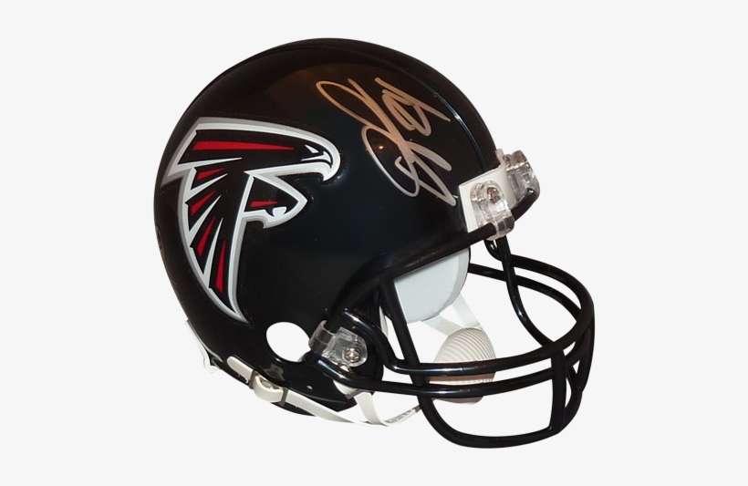 Devonta Freeman Autographed Atlanta Falcons Mini Helmet - Atlanta Falcons, transparent png download