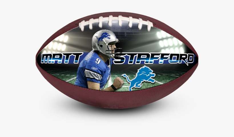 Full Size Hand Stitched Football With Synthetic Leather - Detroit Lions Galaxy S7 Edge Case - Detroit Lions |, transparent png download