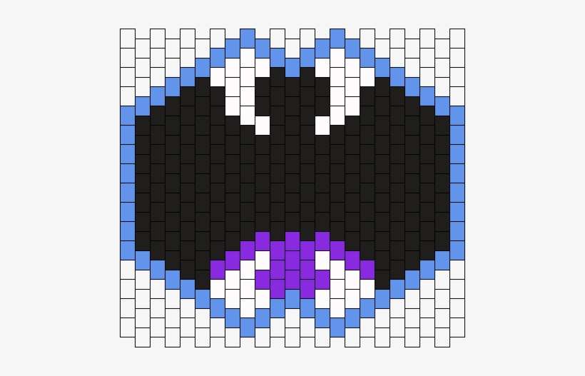 Zubat Surgical Mask Bead Pattern - Mask, transparent png download