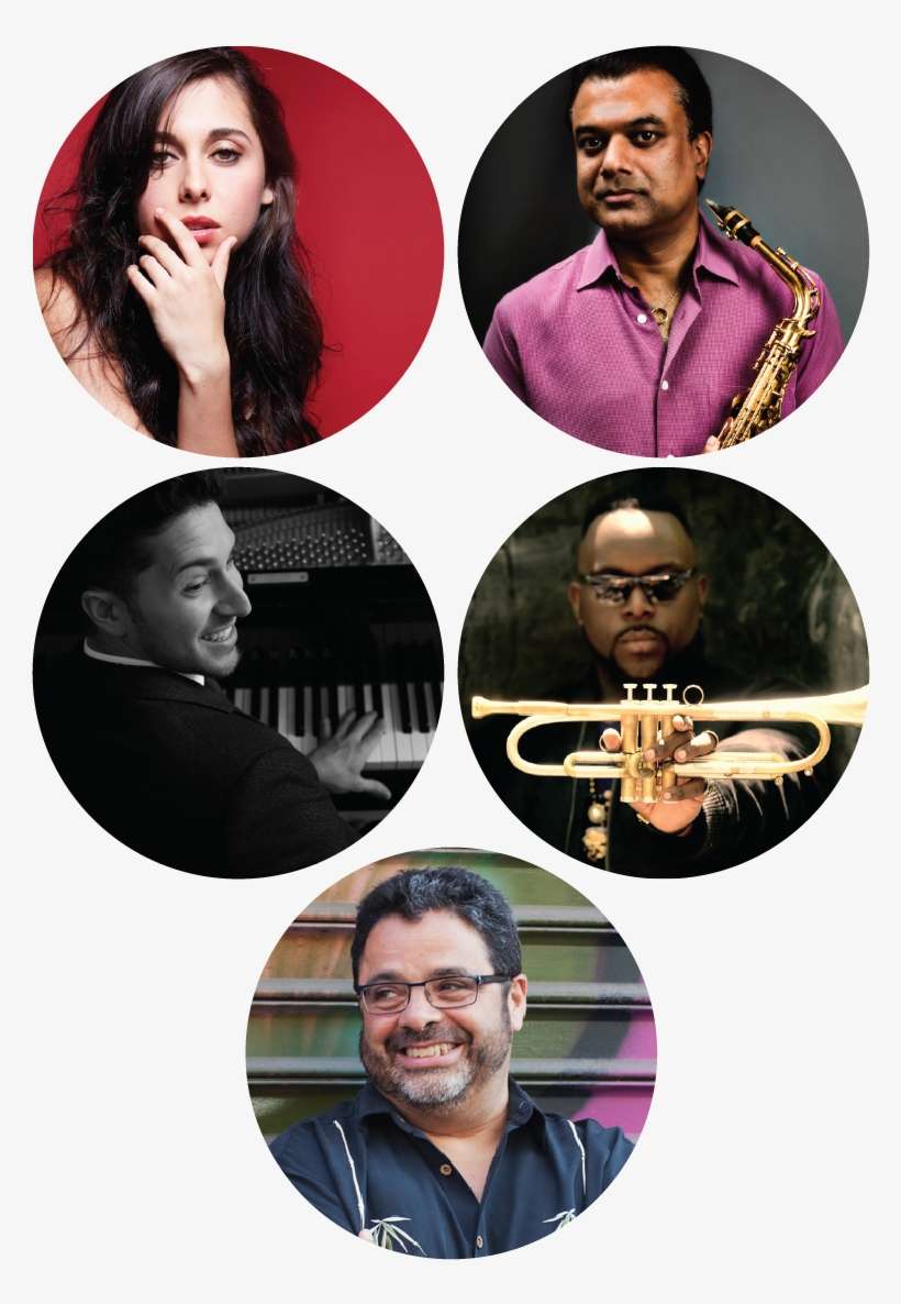 Featured Artists Include Veronica Swift, Rudresh Mahanthappa, - Collage, transparent png download