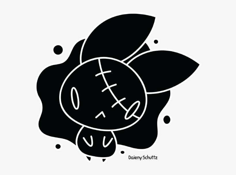 Dark Bunny By Daieny On Deviantart Clip Art Transparent - Dark Bunny, transparent png download