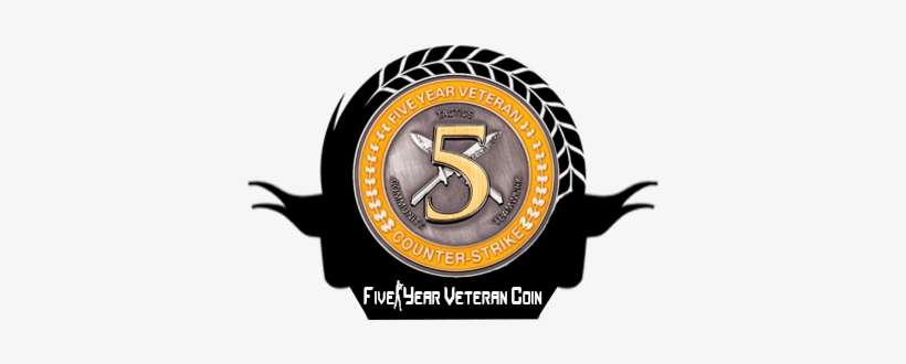 5 Year Veteran Coin Cs - Counter-strike: Global Offensive, transparent png download