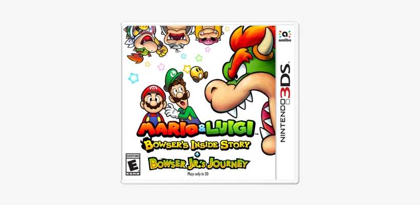 Mario & Luigi - Mario And Luigi Bowser's Inside Story Bowser Jr S Journey, transparent png download