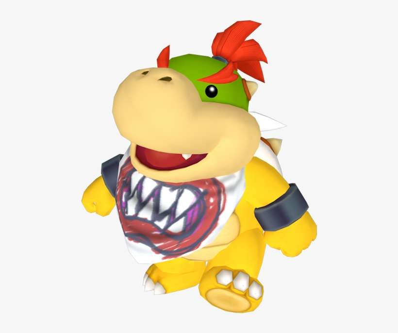 Download Zip Archive - Smash Bros Bowser Jr Model, transparent png download