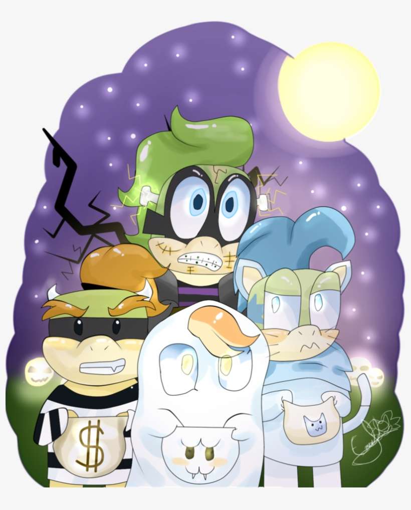 Iggy, Bowser Jr - Bowser Jr And Lemmy, transparent png download