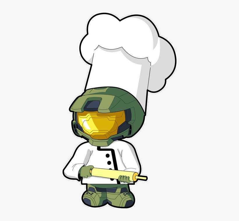 Master Chief Preview - Mug Jeux Vidéo - Parodie Halo - Master Chef... :) -, transparent png download