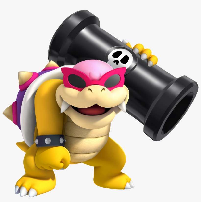 Bowser Had A Very Defined Nose And Snout Like All Koopas - Roy Koopa, transparent png download