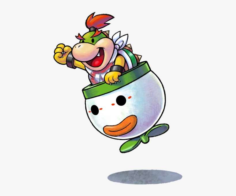 View Samegoogleiqdbsaucenao Bowser Jr - Bowser Jr Mario And Luigi, transparent png download