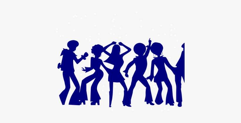 Disco Dancing Dance Party Music Club Peopl - Soul Train Clip Art, transparent png download