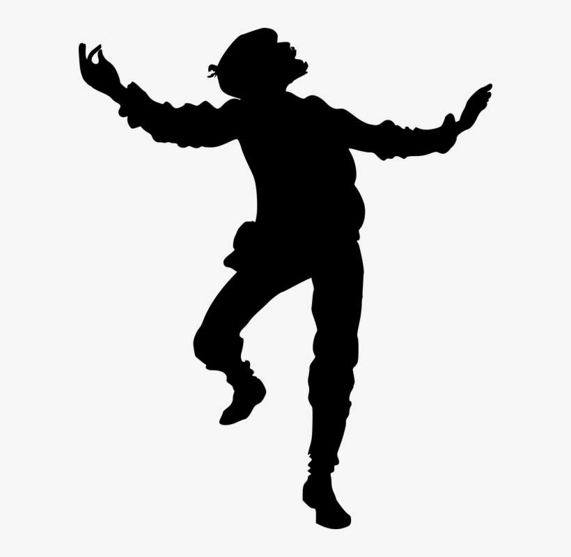 Clipart Resolution 594*720 - Clipart Dancing Man, transparent png download