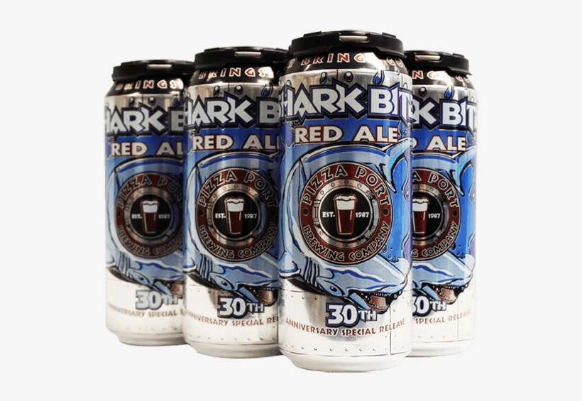 Pizza Port Shark Bite Red Ale - Irish Red Ale, transparent png download