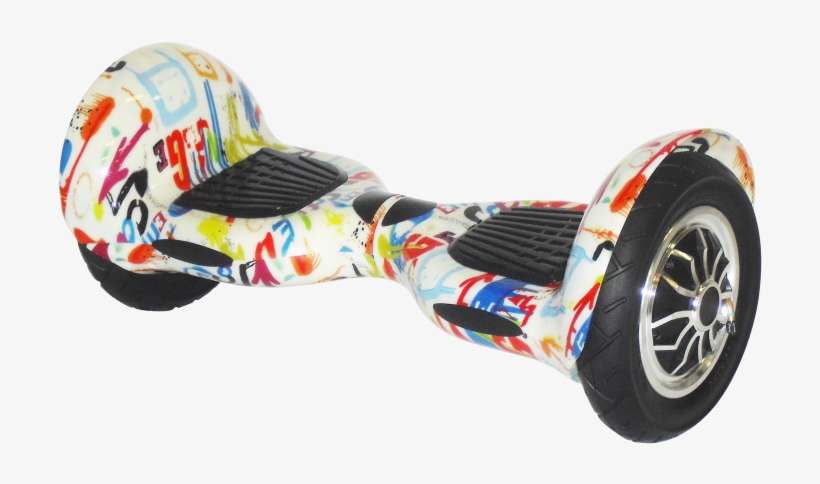 White Grafitti - Hoverboard 10 Off Road Grafiti, transparent png download