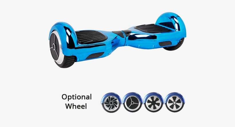 5 Inch Chrome Self Balancing Scooter Chrome Hoverboard - Self-balancing Scooter, transparent png download