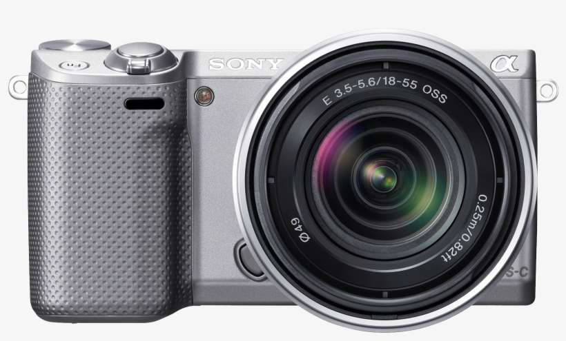 Photo Camera Png Image - Sony Alpha Nex 5, transparent png download