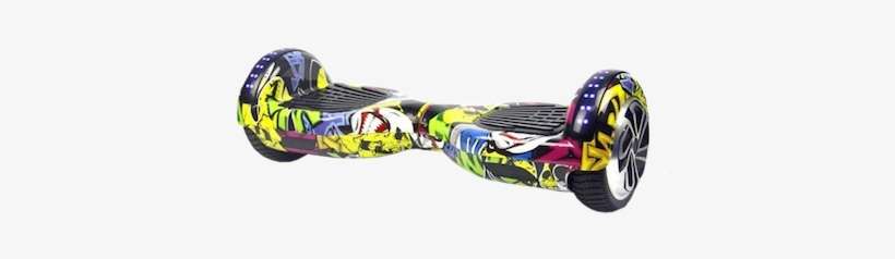 Sale Hoverboards Swegways, Electric Scooters Uk - Graffiti Hoverboard, transparent png download