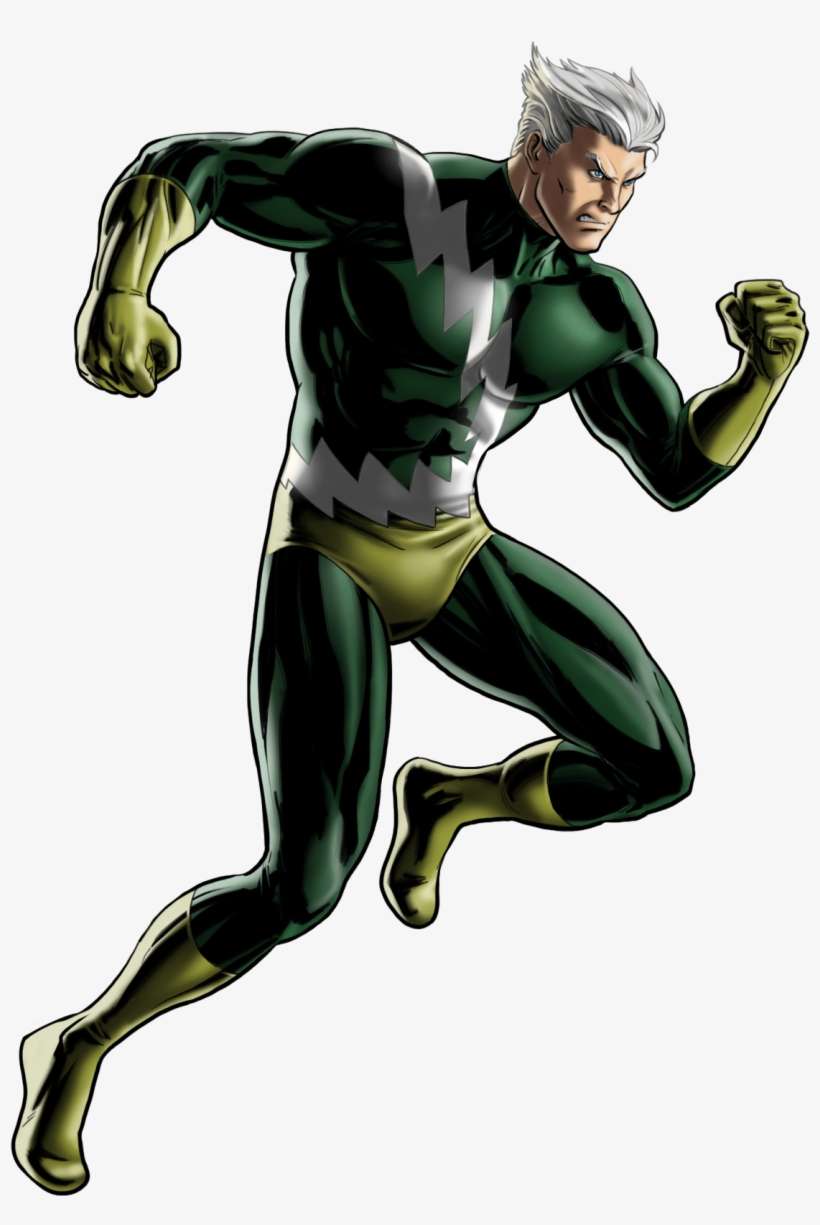 Quicksilver Portrait Art - Marvel Comics Avengers Alliance, transparent png download