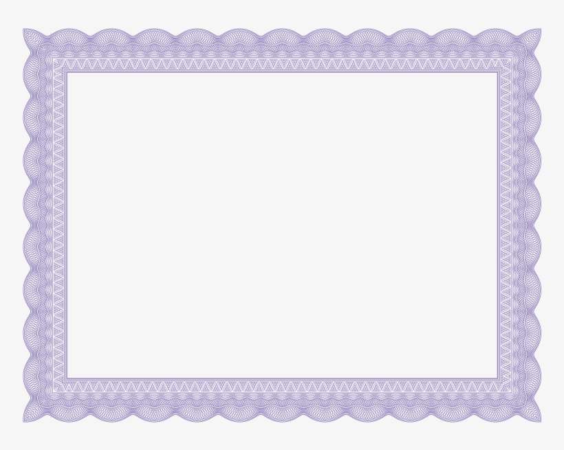 Jpg - Blue Certificate Border Png, transparent png download