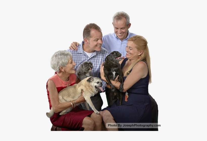 Betsie, Pictured With Jonathan & Antony Browy, Alexandria - Companion Dog, transparent png download