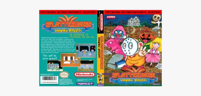 Splatterhouse Wanpaku Graffiti, transparent png download