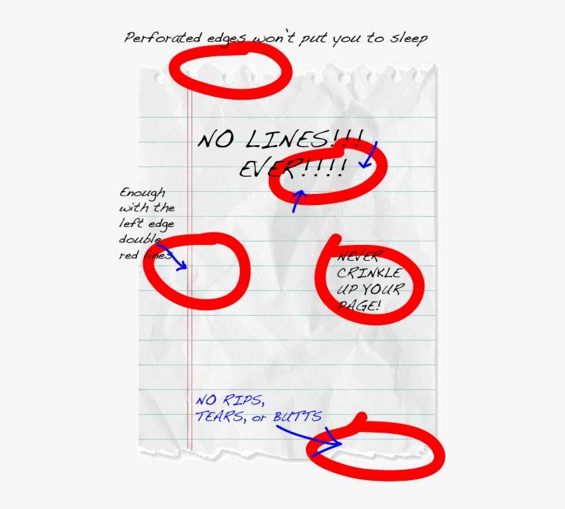 An Actual Sheet Of Paper I Tried To Use As A Sleep - Into The Wild, transparent png download