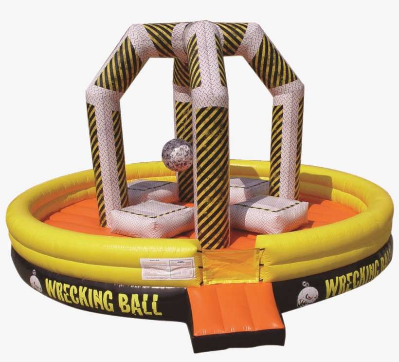 If Delivering To A Yard With A Fence, You Must Have - Wrecking Ball Bouncy Castle, transparent png download