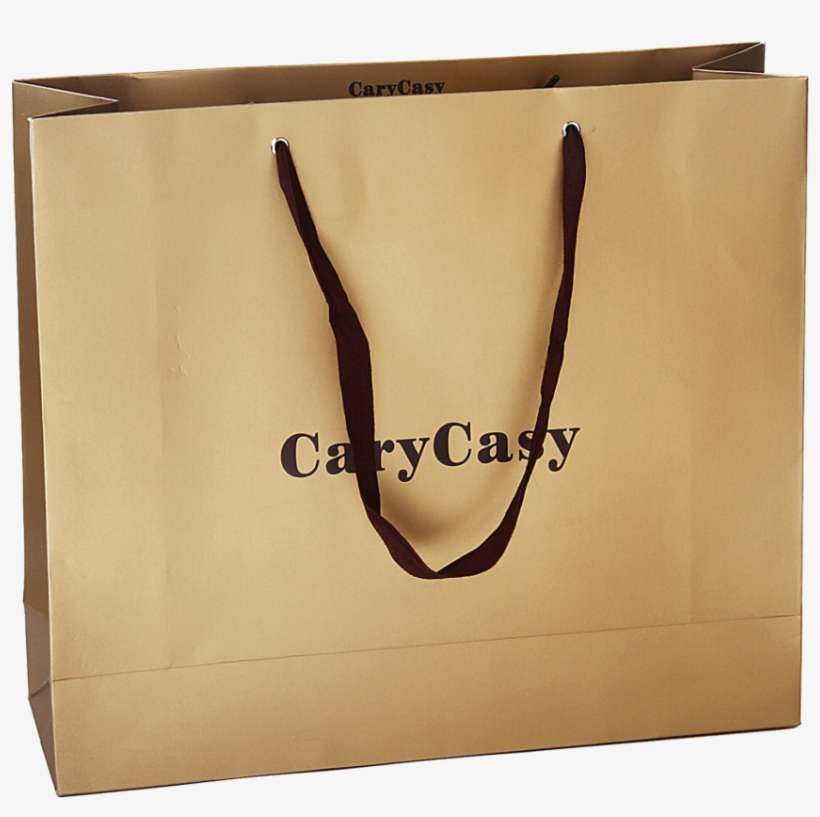 Paper Bags Png - Cotton Handle Paper Bag, transparent png download