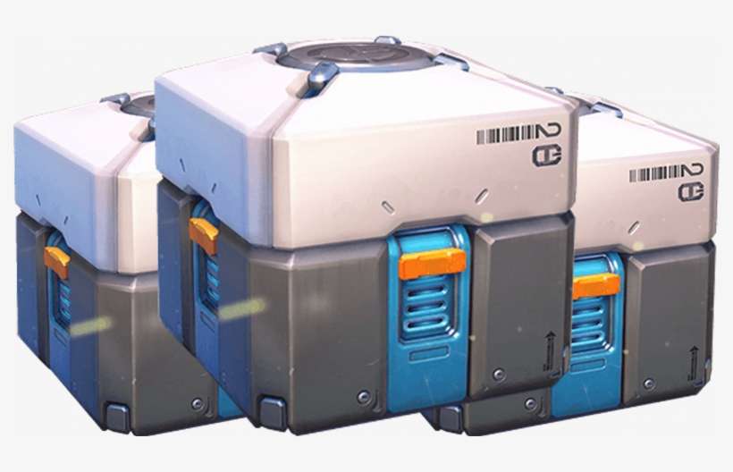 Overwatch Loot Box Png Svg Library Library - Belgium Loot Box, transparent png download