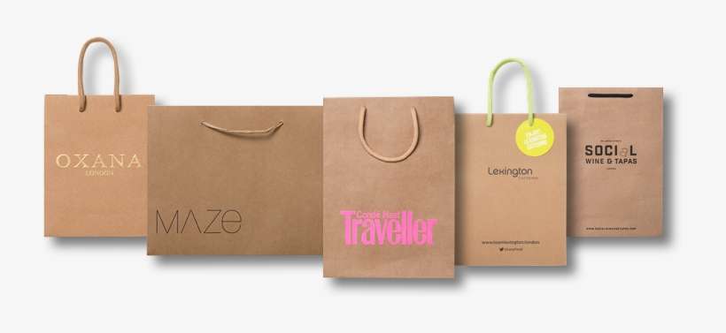 Luxury Kraft Paper Bags - Paper Bag, transparent png download