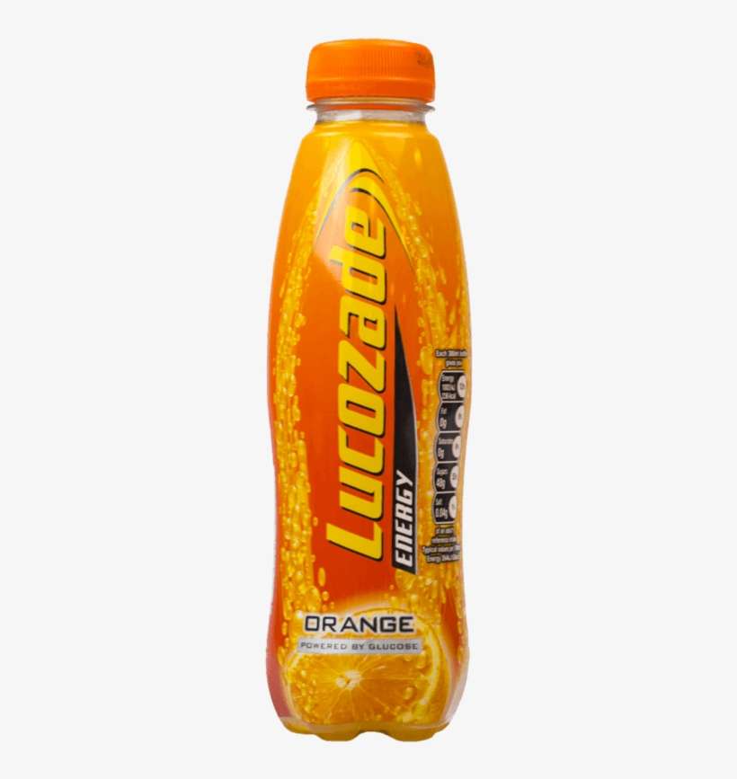 Lucozade - Lucozade Energy Orange - Min Basket Order £25., transparent png download