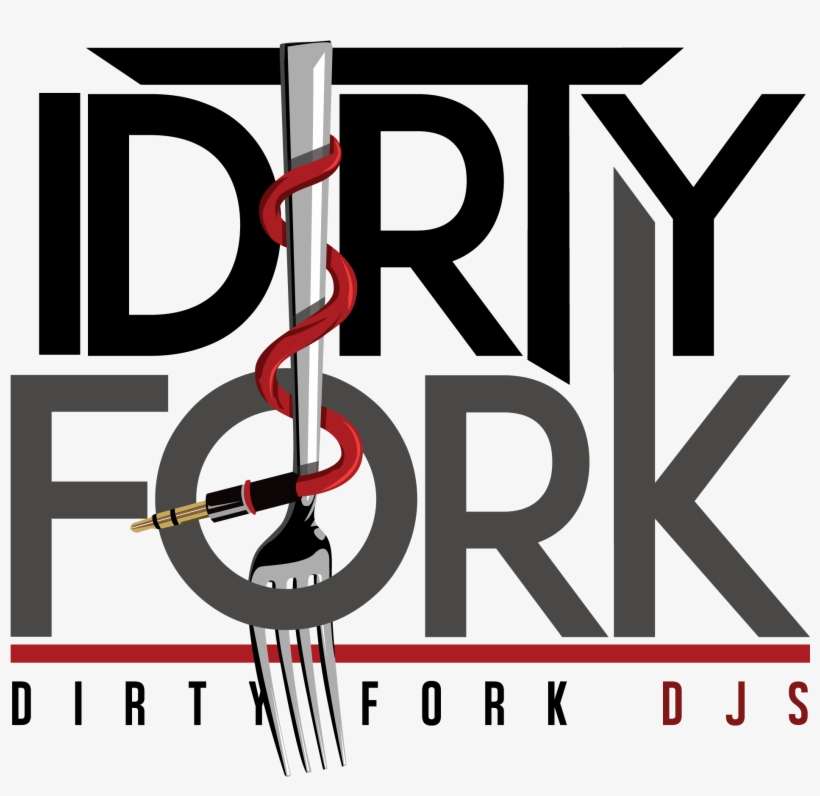 Dirty Fork Djz 🍴 - Graphic Design, transparent png download