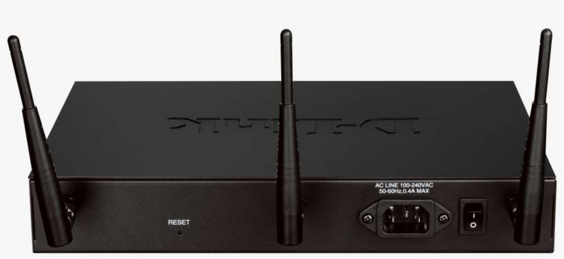 Dsr 1000n Back - D-link Unified Services Dsr-1000n Wireless Router -, transparent png download